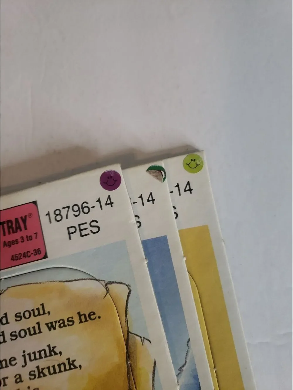 Sesame Street Vintage Puzzles 1989 x3 Golden